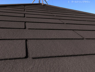 横浜市神奈川区｜屋根塗装前にサーモアイSiでカラーシミュレーション
